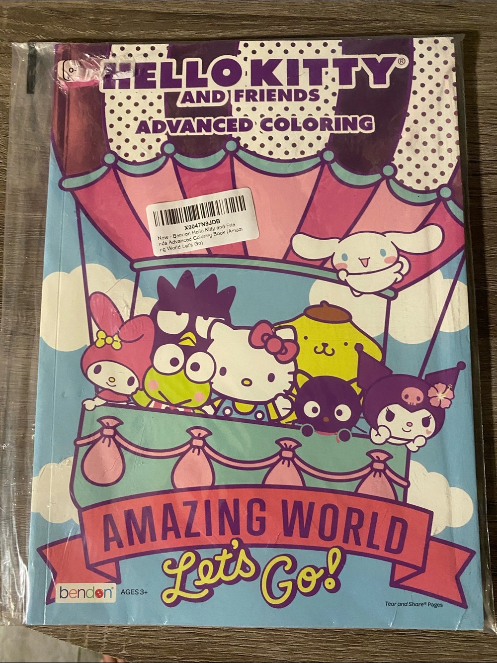 Hello Kitty Advanced Coloring Book - Pink & Purple Characters